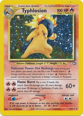 Typhlosion (17/111) [Neo Genesis Unlimited] - Doe's Cards