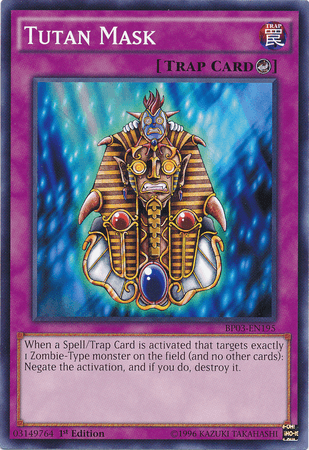 Tutan Mask [BP03-EN195] Common - Doe's Cards