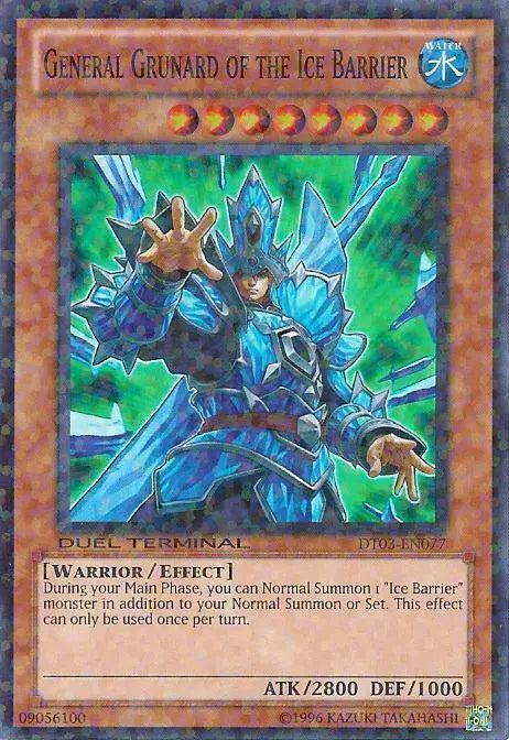 General Grunard of the Ice Barrier [DT03-EN077] Super Rare - Doe's Cards