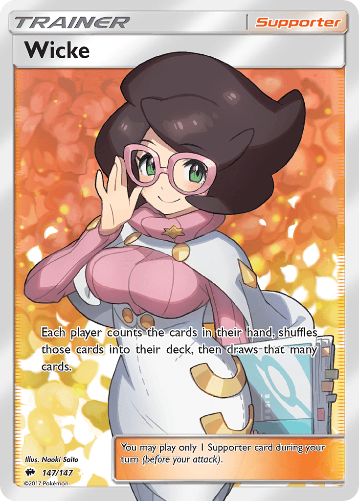 Wicke (147/147) [Sun & Moon: Burning Shadows] - Doe's Cards