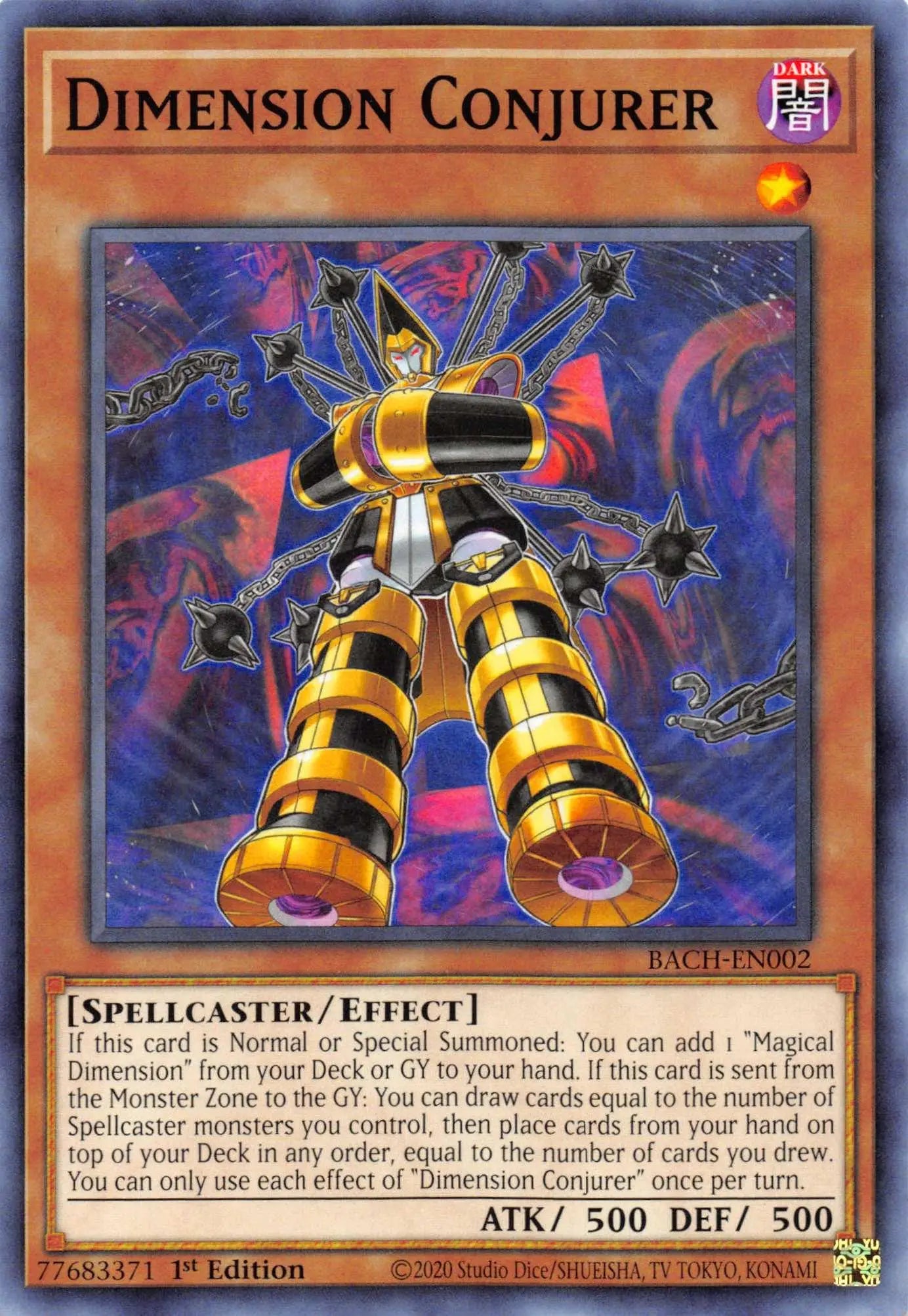 Dimension Conjurer [BACH-EN002] Common - Doe's Cards