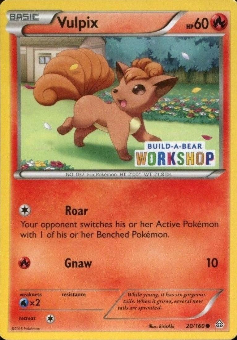 Vulpix (20/160) (Build A Bear Workshop Exclusive) [XY: Primal Clash] - Doe's Cards