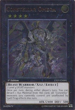 Constellar Omega [LTGY-EN091] Ultimate Rare - Doe's Cards