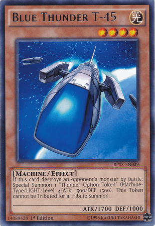 Blue Thunder T-45 [BP03-EN039] Rare - Doe's Cards