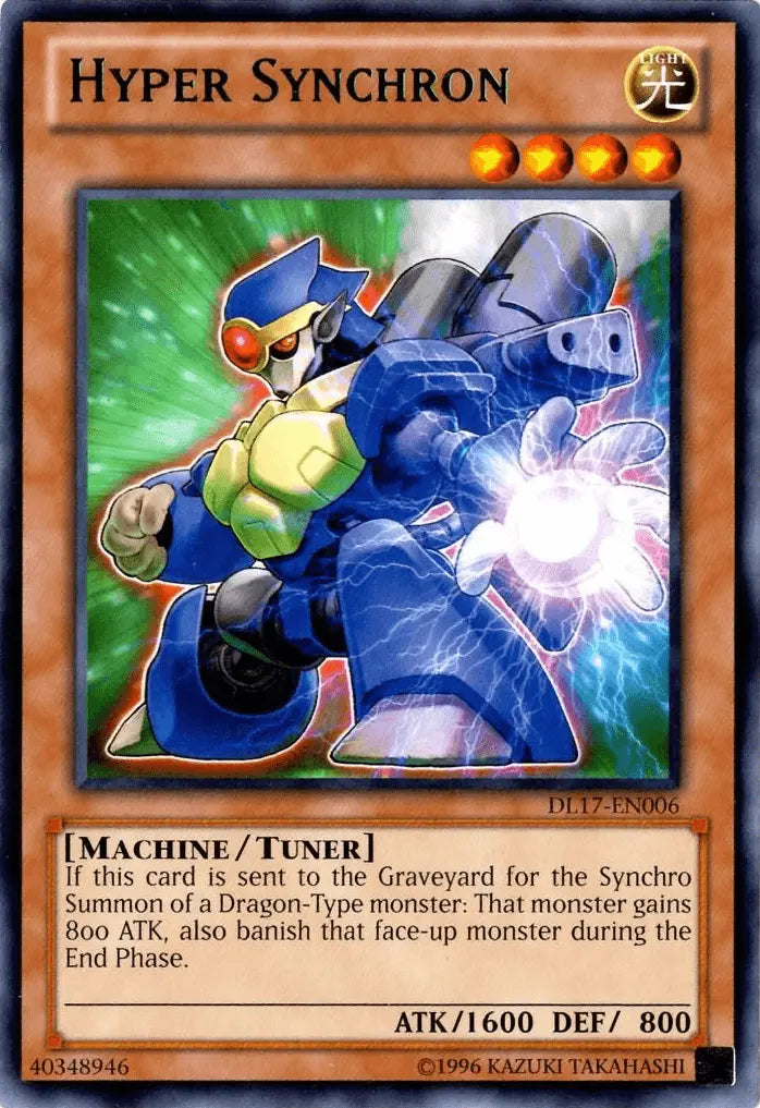 Hyper Synchron (Green) [DL17-EN006] Rare - Doe's Cards
