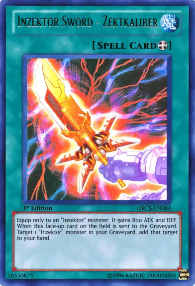 Inzektor Sword - Zektkaliber [ORCS-EN054] Ultra Rare - Doe's Cards