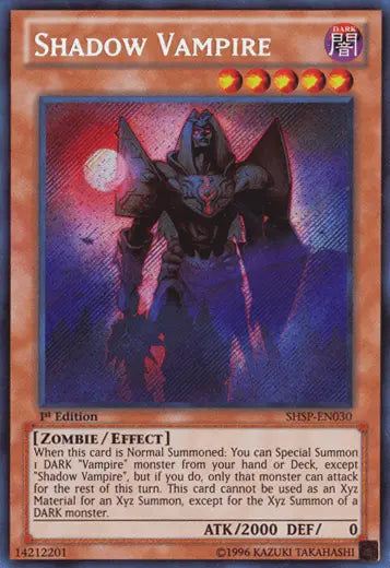 Shadow Vampire [SHSP-EN030] Secret Rare - Doe's Cards