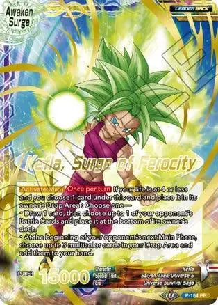 Kefla // Kefla, Surge of Ferocity (Gold Stamped) (P-184) [Mythic Booster] - Doe's Cards