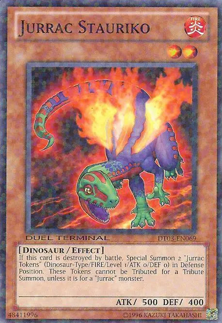 Jurrac Stauriko [DT03-EN069] Common - Doe's Cards
