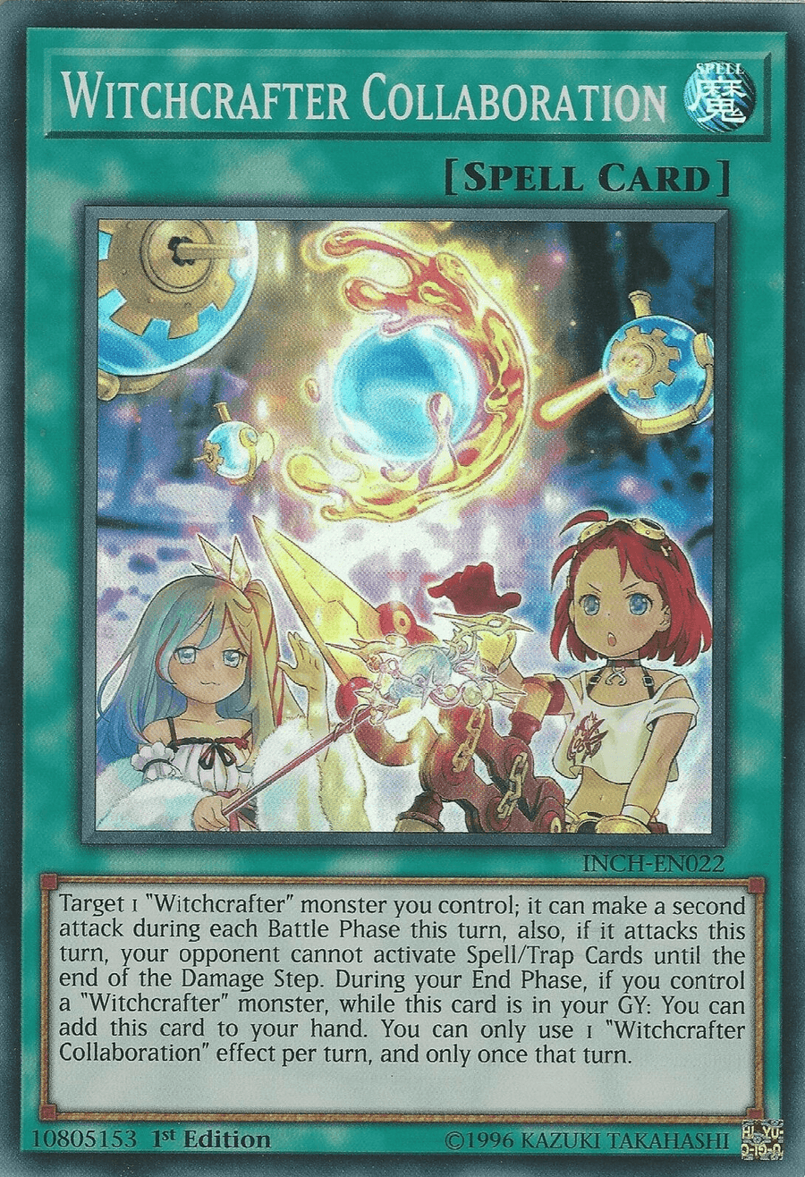 Witchcrafter Collaboration [INCH-EN022] Super Rare - Doe's Cards