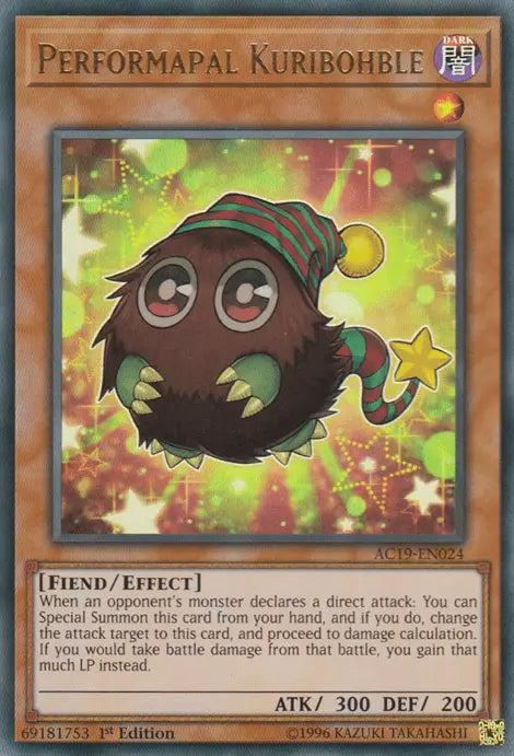 Performapal Kuribohble [AC19-EN024] Ultra Rare - Doe's Cards