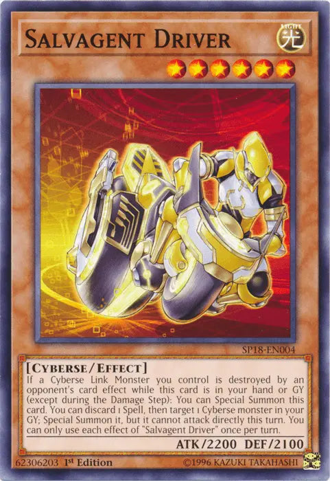 Salvagent Driver [SP18-EN004] Common - Doe's Cards