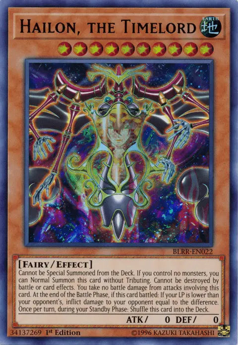 Hailon, the Timelord [BLRR-EN022] Ultra Rare - Doe's Cards