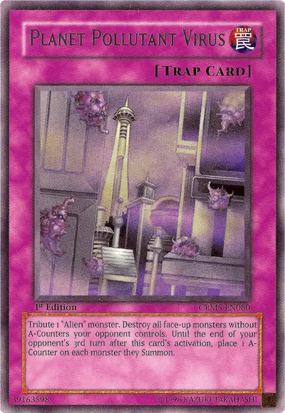 Planet Pollutant Virus [CRMS-EN080] Rare - Doe's Cards