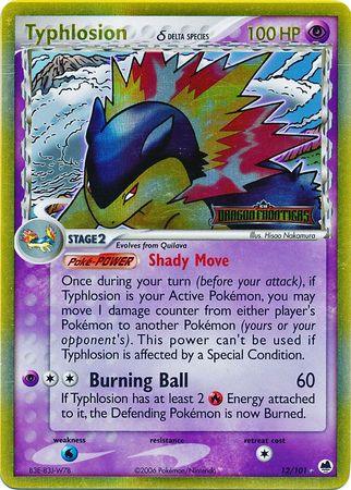 Typhlosion (12/101) (Delta Species) (Stamped) [EX: Dragon Frontiers] - Doe's Cards