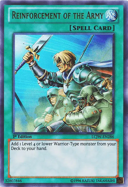 Reinforcement of the Army [LCJW-EN286] Ultra Rare - Doe's Cards