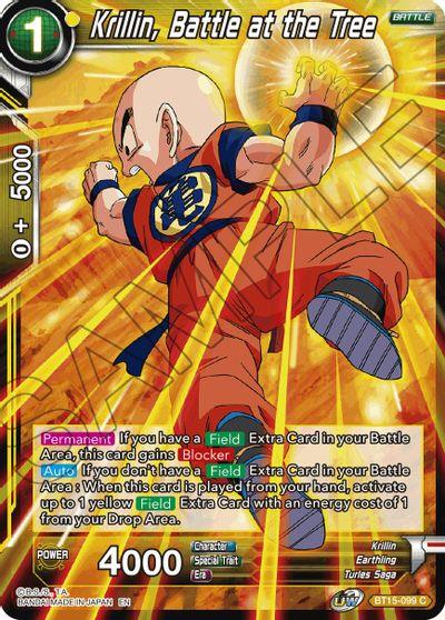 Krillin, Battle at the Tree (BT15-099) [Saiyan Showdown] - Doe's Cards