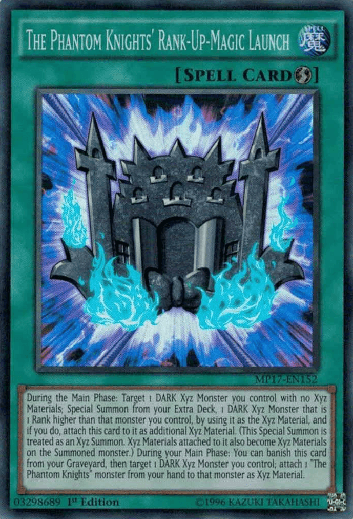 The Phantom Knights' Rank-Up-Magic Launch [MP17-EN152] Super Rare - Doe's Cards