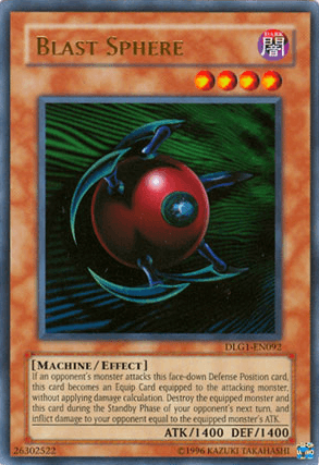 Blast Sphere [DLG1-EN092] Ultra Rare - Doe's Cards