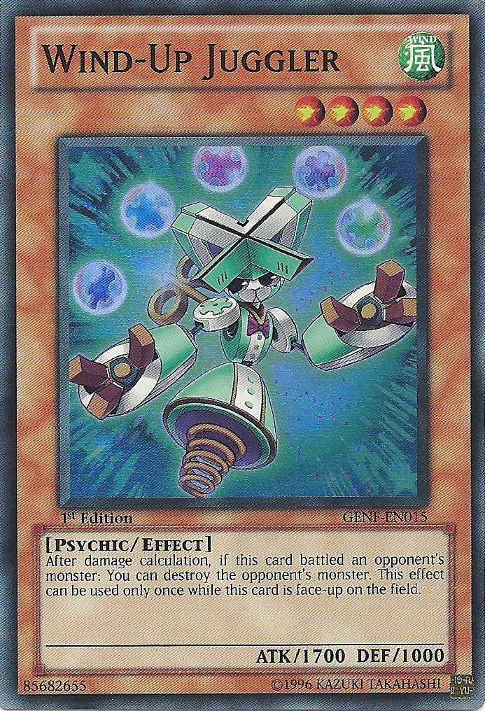 Wind-Up Juggler [GENF-EN015] Super Rare - Doe's Cards