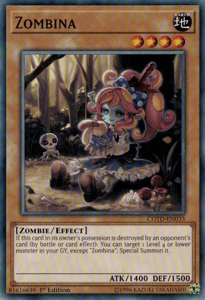 Zombina [COTD-EN033] Common - Doe's Cards