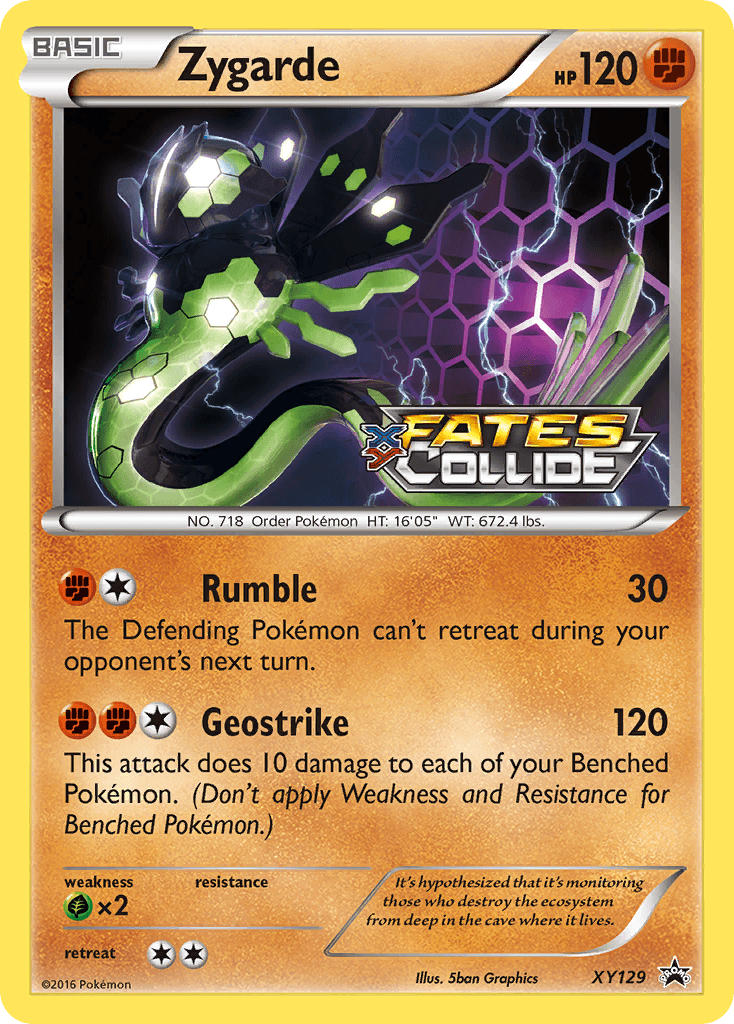 Zygarde (XY129) [XY: Black Star Promos] - Doe's Cards