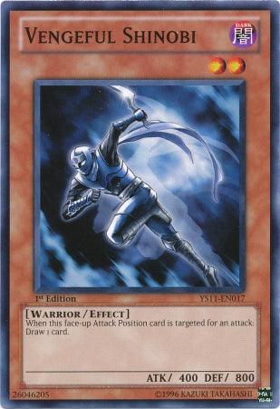 Vengeful Shinobi [YS11-EN017] Common - Doe's Cards