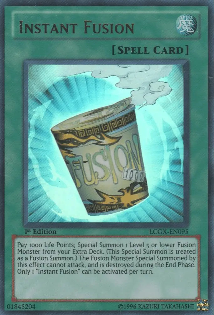 Instant Fusion [LCGX-EN095] Ultra Rare - Doe's Cards