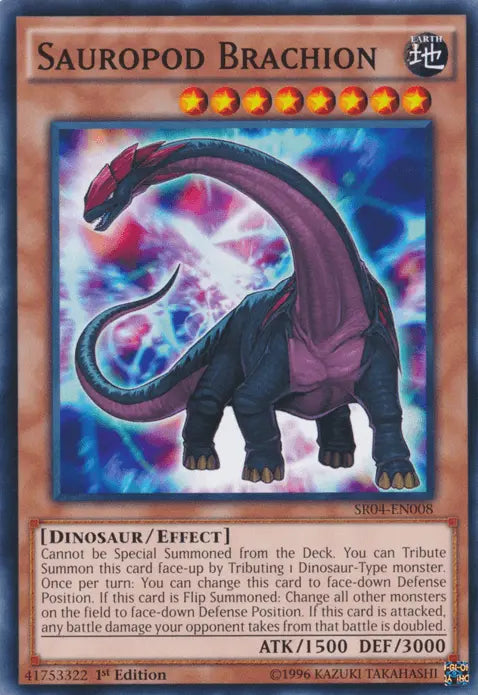 Sauropod Brachion [SR04-EN008] Common - Doe's Cards