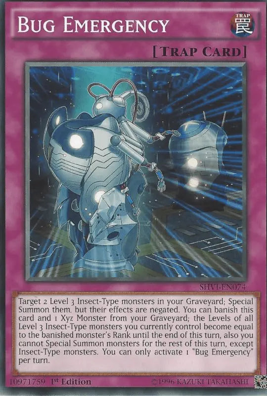 Bug Emergency [SHVI-EN074] Common - Doe's Cards