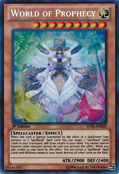 World of Prophecy [JOTL-EN028] Secret Rare - Doe's Cards