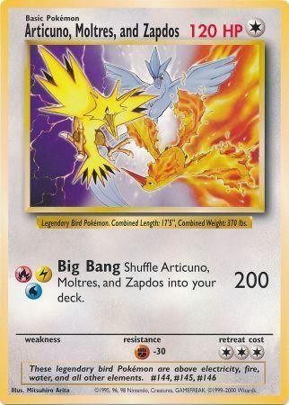 Articuno, Moltres, and Zapdos [Jumbo Cards] - Doe's Cards