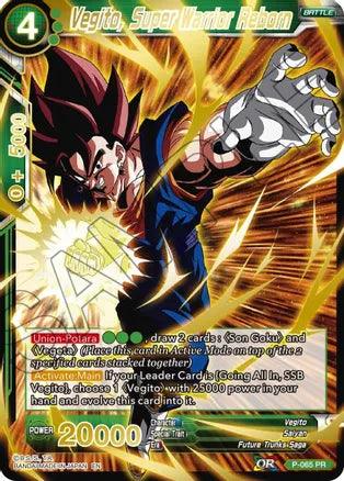 Vegito, Super Warrior Reborn (Gold Stamped) (P-065) [Mythic Booster] - Doe's Cards