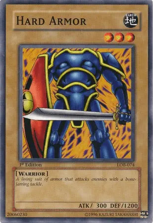 Hard Armor [LOB-074] Common - Doe's Cards