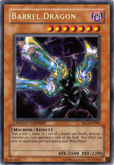 Barrel Dragon [MC1-EN002] Secret Rare - Doe's Cards