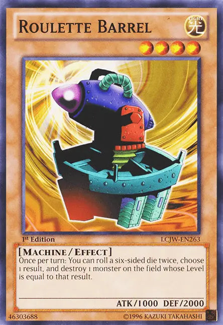 Roulette Barrel [LCJW-EN263] Common - Doe's Cards
