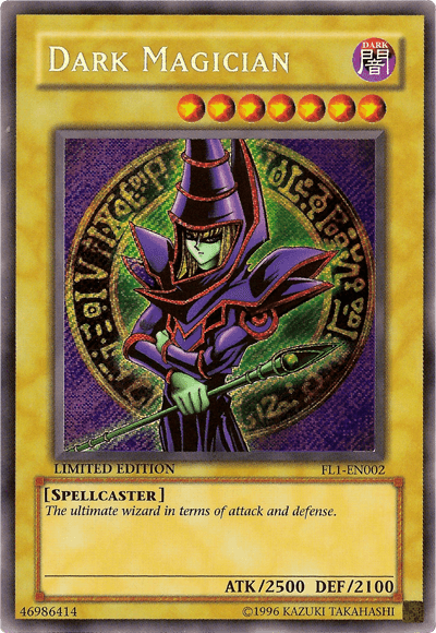 Dark Magician [FL1-EN002] Secret Rare - Doe's Cards