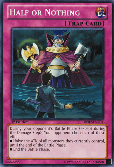 Half or Nothing [BP02-EN201] Common - Doe's Cards