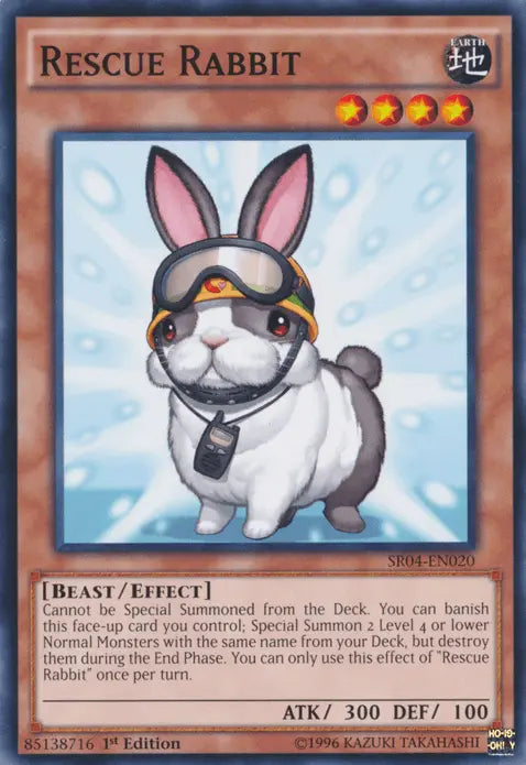Rescue Rabbit [SR04-EN020] Common - Doe's Cards