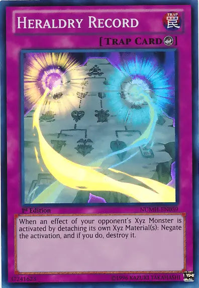 Heraldry Record [NUMH-EN059] Super Rare - Doe's Cards