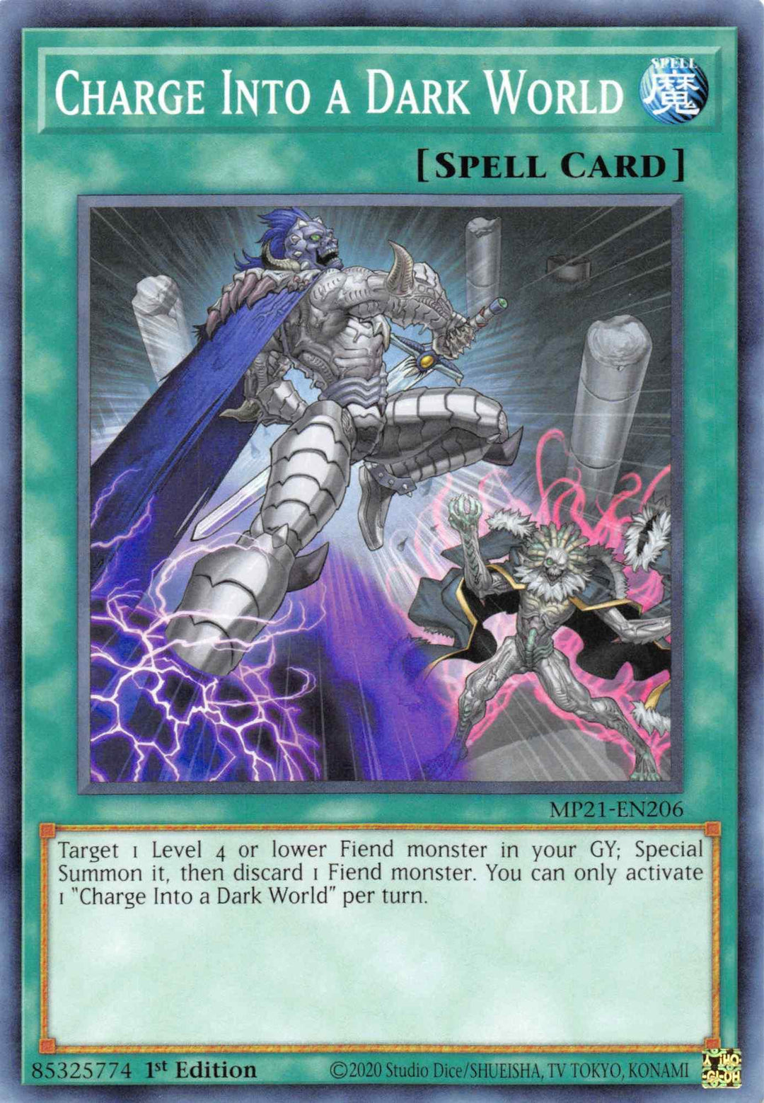 Charge Into a Dark World [MP21-EN206] Common - Doe's Cards