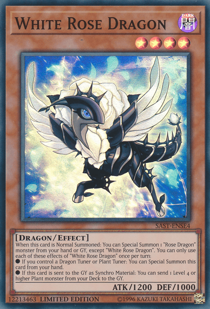 White Rose Dragon [SAST-ENSE4] Super Rare - Doe's Cards