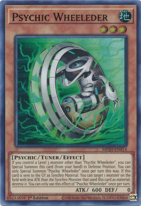 Psychic Wheeleder [MP20-EN014] Ultra Rare - Doe's Cards
