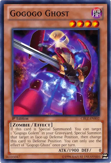 Gogogo Ghost [CBLZ-EN002] Common - Doe's Cards