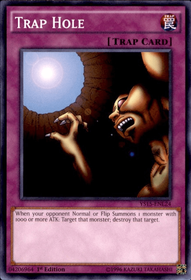 Trap Hole [YS15-ENL24] Common - Doe's Cards