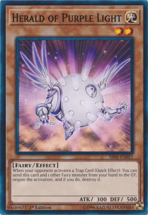 Herald of Purple Light [SR05-EN021] Common - Doe's Cards