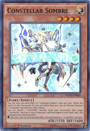 Constellar Sombre [MP14-EN060] Super Rare - Doe's Cards