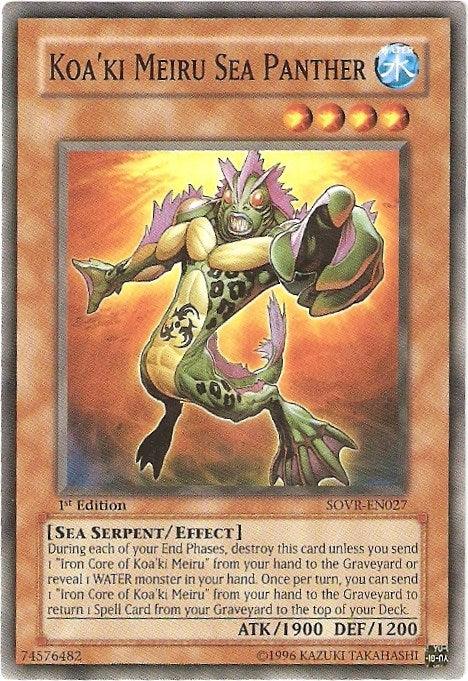 Koa'ki Meiru Sea Panther [SOVR-EN027] Common - Doe's Cards