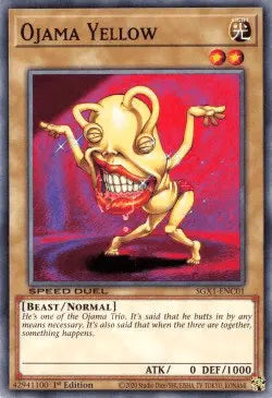 Ojama Yellow [SGX1-ENC01] Common - Doe's Cards