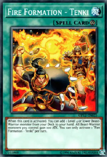 Fire Formation - Tenki [OP12-EN025] Common - Doe's Cards